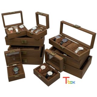 Hộp đựng đồng hồ kính mắt , hộp trưng bày 12, 10, 6 chiếc bằng gỗ cao cấp update mẫu mới 2026