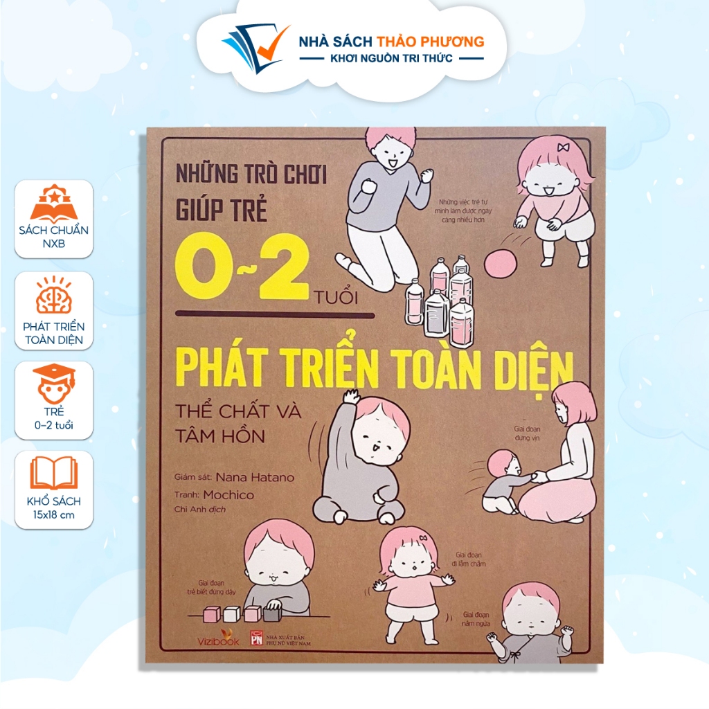 Sách - Những Trò Chơi Giúp Trẻ 0-2 Tuổi Phát Triển Toàn Diện Thể Chất Và Tâm Hồn