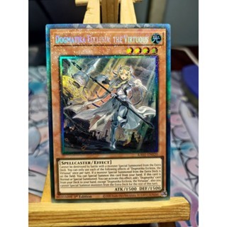 Thẻ bài Dogmatika Ecclesia, the Virtuous - RA01-EN020 - 25th , Ultimate, Collector, Platinum