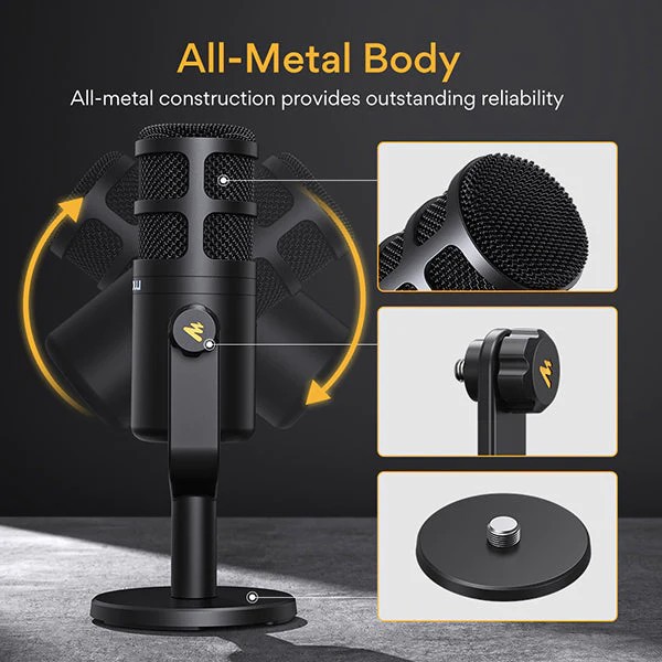 MAONO PD100 - Mic Thu Âm Cổng XLR Dành Cho Podcast, Streaming & Gaming