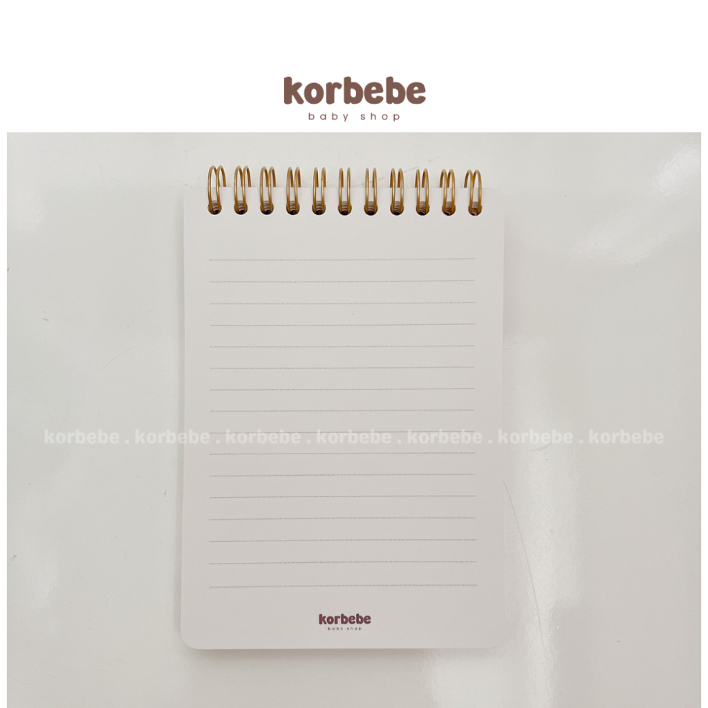 Sổ tay quản lý chi tiêu hàng ngày - A6 korbebe