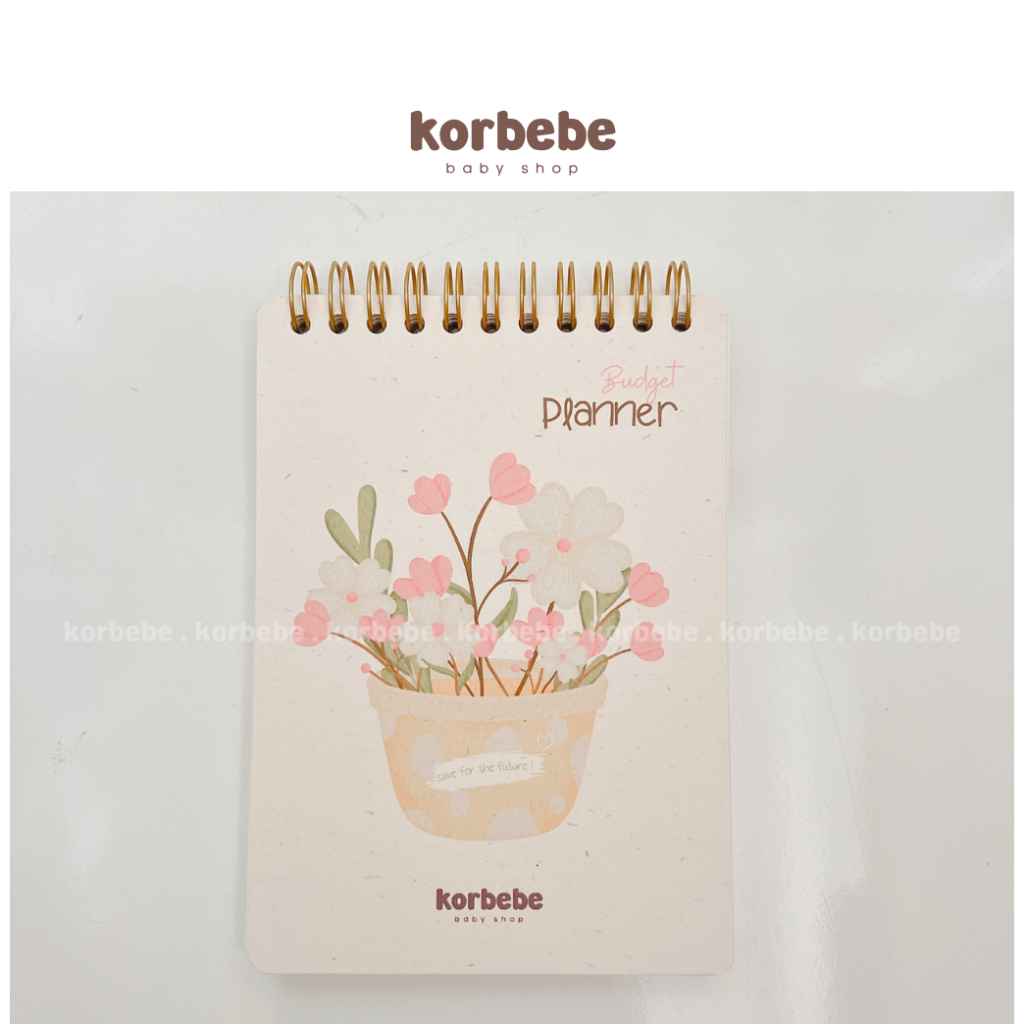 Sổ tay quản lý chi tiêu hàng ngày - A6 korbebe