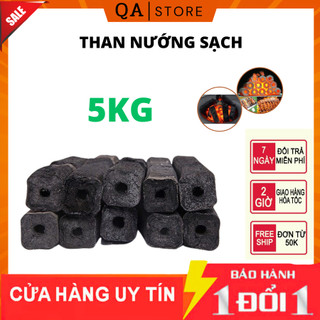THAN NƯỚNG SẠCH HỘP 5KG KHÔNG KHÓI BBQ  CHUYÊN DÙNG CHO QUÁN NƯỚNG NHẬT HÀN