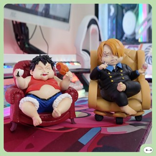 MÔ HÌNH ONEPIECE LUFFY, SANJI, ZORO BÉO, IRON MAN, DEADPOOL SOFA CHIBI