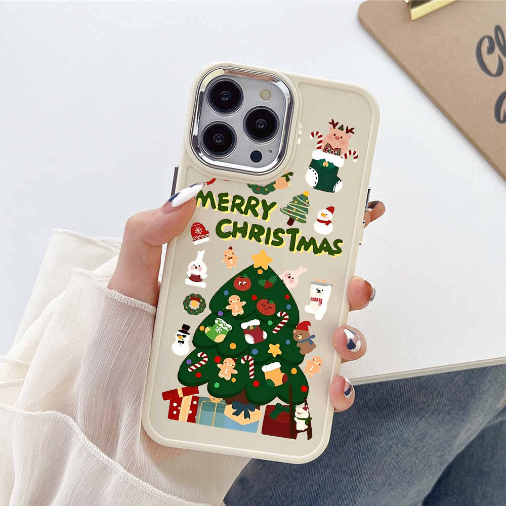 Ốp Lưng Điện Thoại Iphone Happy Noel lúa mì 6/6plus/6s/6splus/7/7plus/8/8plus/x/xs/11/12/13/14/pro/max/promax sg4003