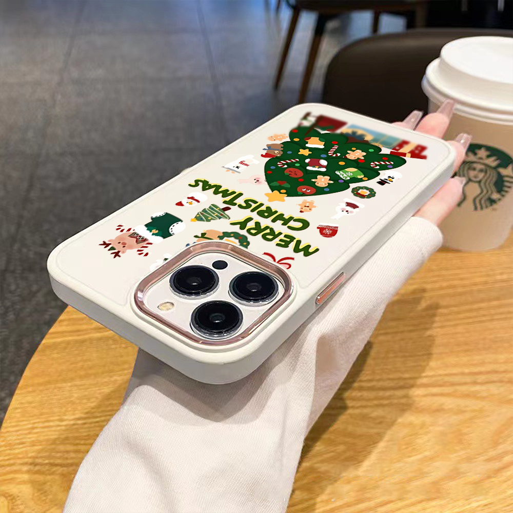 Ốp Lưng Điện Thoại Iphone Happy Noel lúa mì 6/6plus/6s/6splus/7/7plus/8/8plus/x/xs/11/12/13/14/pro/max/promax sg4003