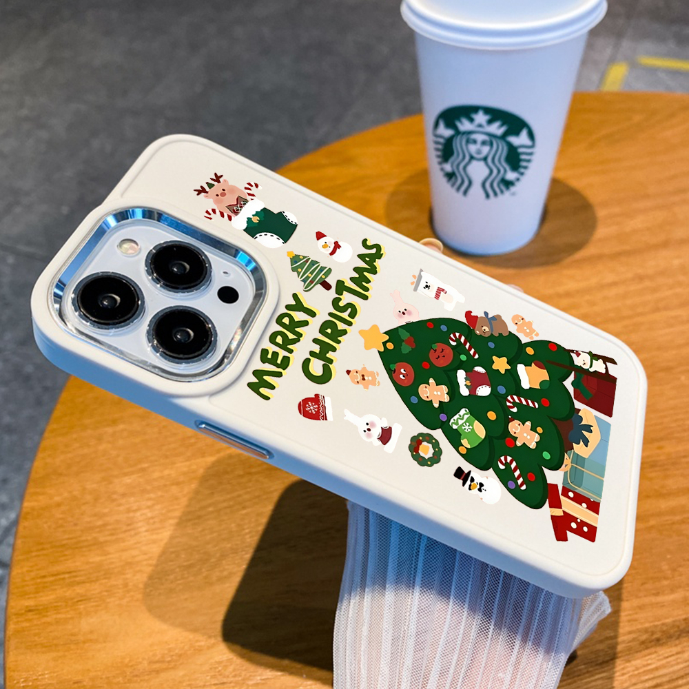 Ốp Lưng Điện Thoại Iphone Happy Noel lúa mì 6/6plus/6s/6splus/7/7plus/8/8plus/x/xs/11/12/13/14/pro/max/promax sg4003