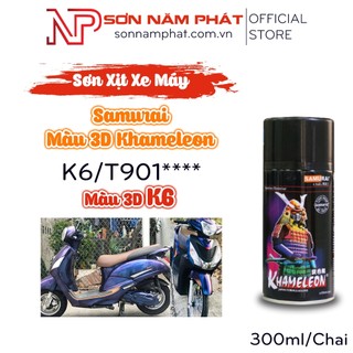 Sơn xịt samurai màu 3d khameleon k6/t901*