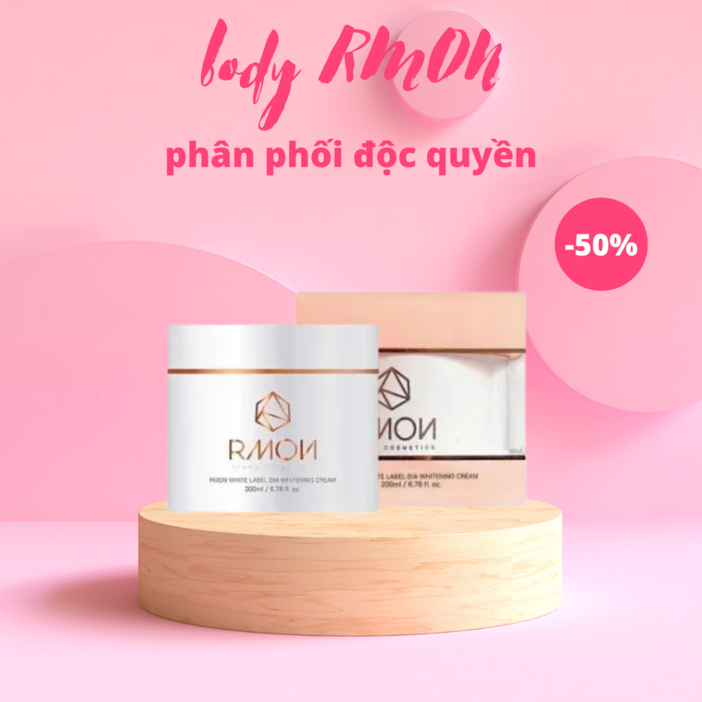 Kem dưỡng trắng da body Rmon dưỡng da toàn thân 200ml Hàn quốc quynhanhspa20