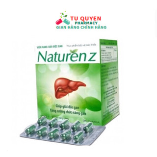 Viên giải độc gan NATURENZ DHG giúp giải độc gan, tăng cường chức năng gan Hộp 100 viên