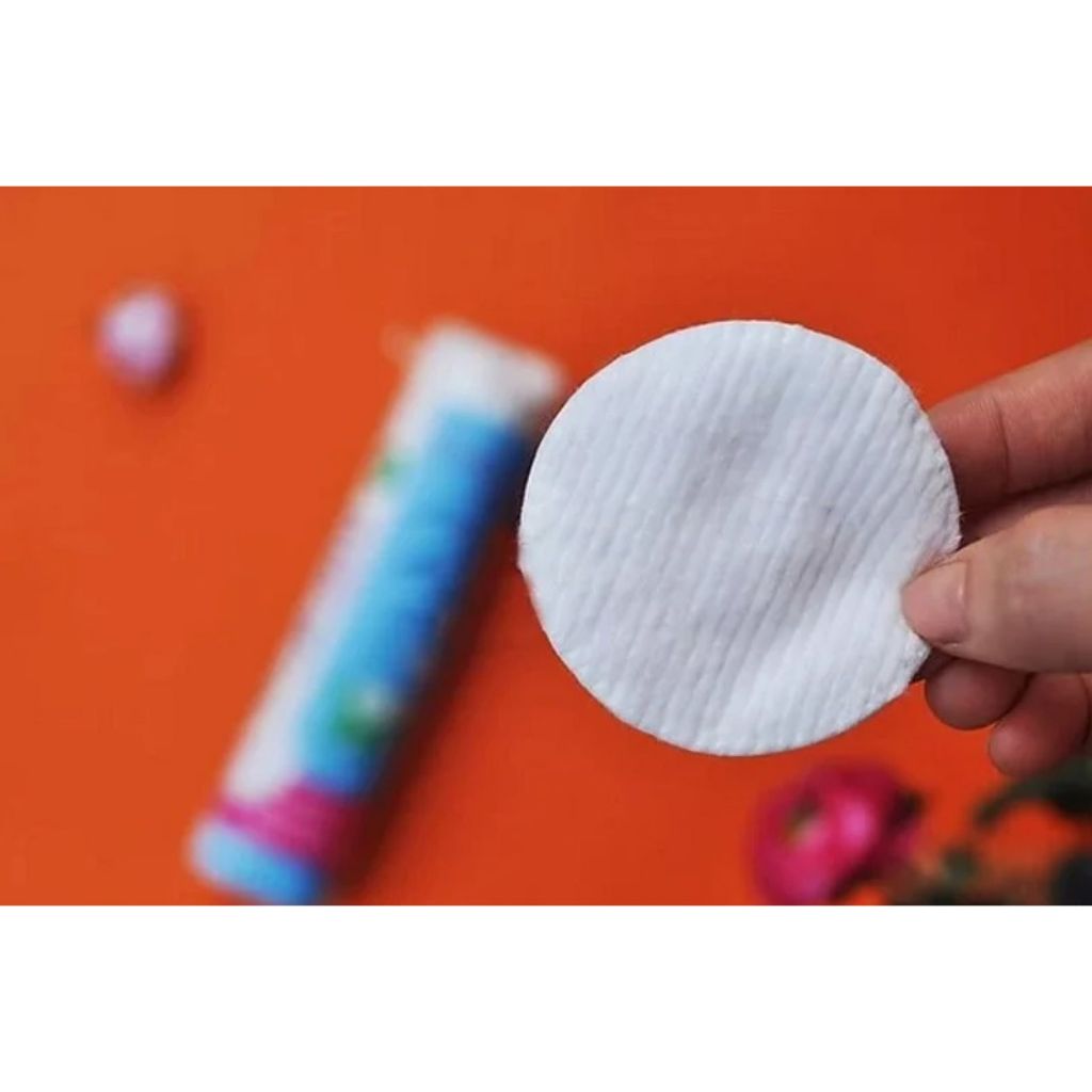 Bông tẩy trang Jomi 80 miếng/ gói và 120 miếng/ gói 100% cotton tự nhiên an toàn cho da - Bahachiha