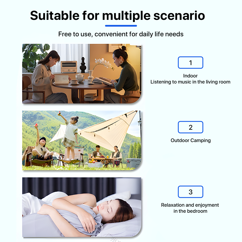 15W không dây sạc Bluetooth âm thanh đầu giường led ánh sáng ban đêm nhỏ FM radio