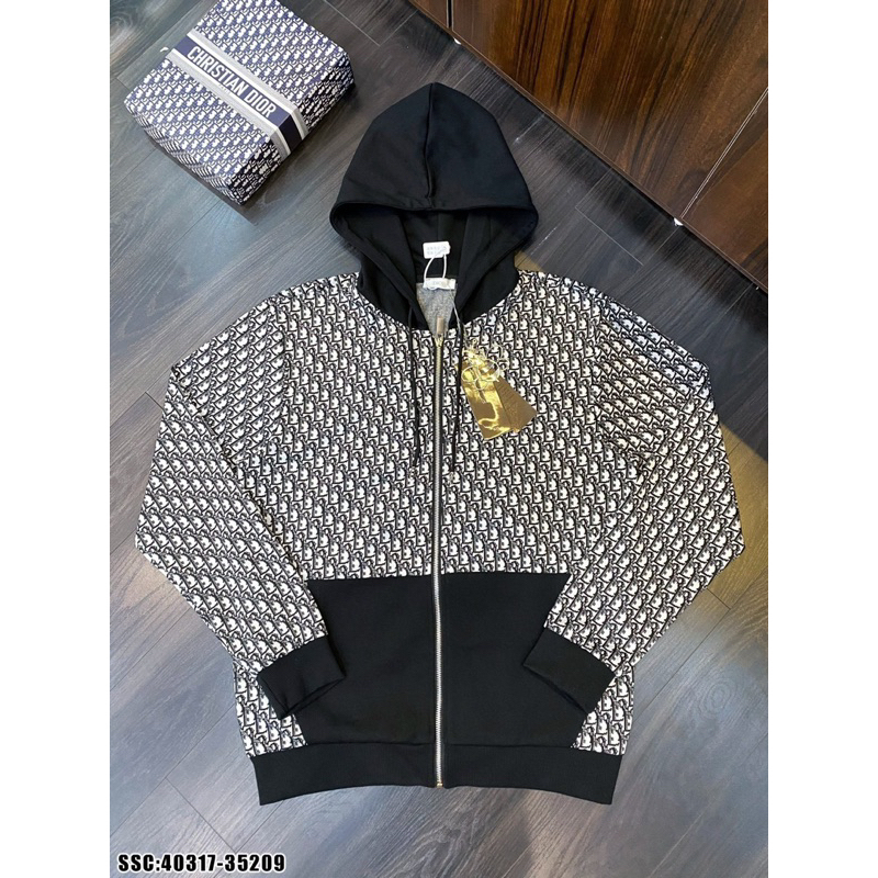 Áo khoác mũ Hoodie Dior An Thuyên siêu xinh hàng hot trend 2023 phong cách thời trang Hàn Quốc