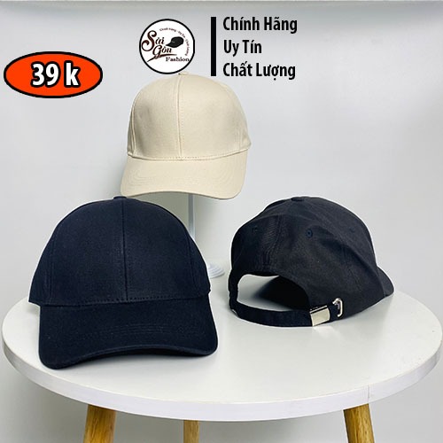 Mũ Lưỡi Trai Kaki Trơn | Nón Kết Chất đẹp Form Unisex Nam Nữ