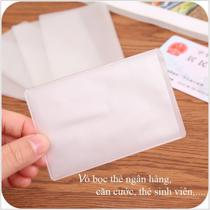 Vỏ Bao Bọc Túi Đựng Thẻ ATM, Sinh Viên, Card, Chứng Minh Thư, Căn Cước Công Cân, Bằng Lái Xe