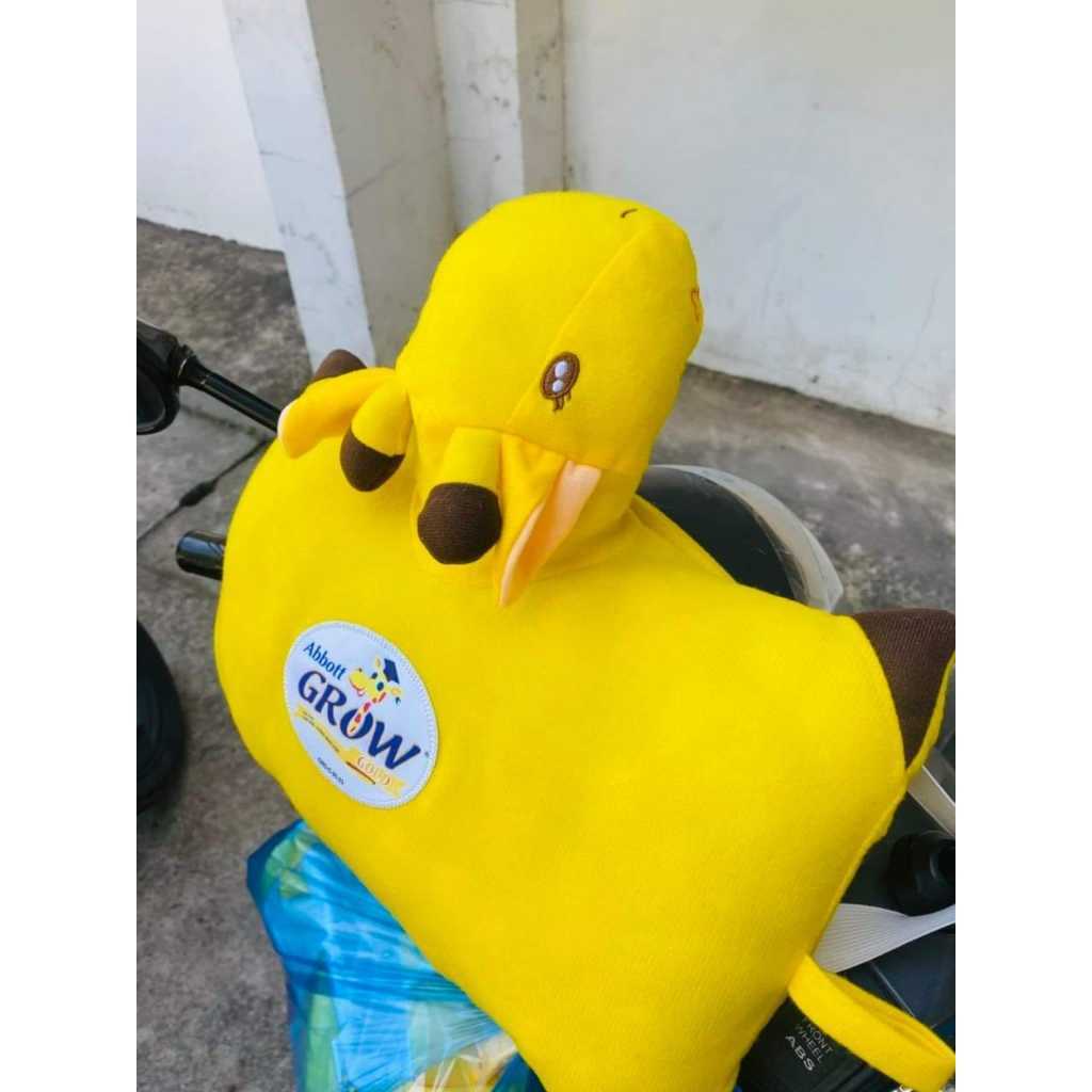 Gối đi xe máy cho bé hươu cao cổ Grow - gối kê đầu cho bé đi xe máy