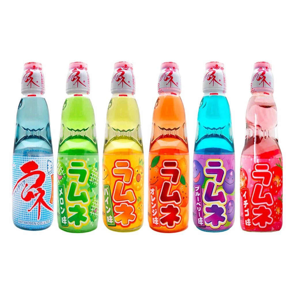 Nước ramune soda 200ml (chai thủy tinh)