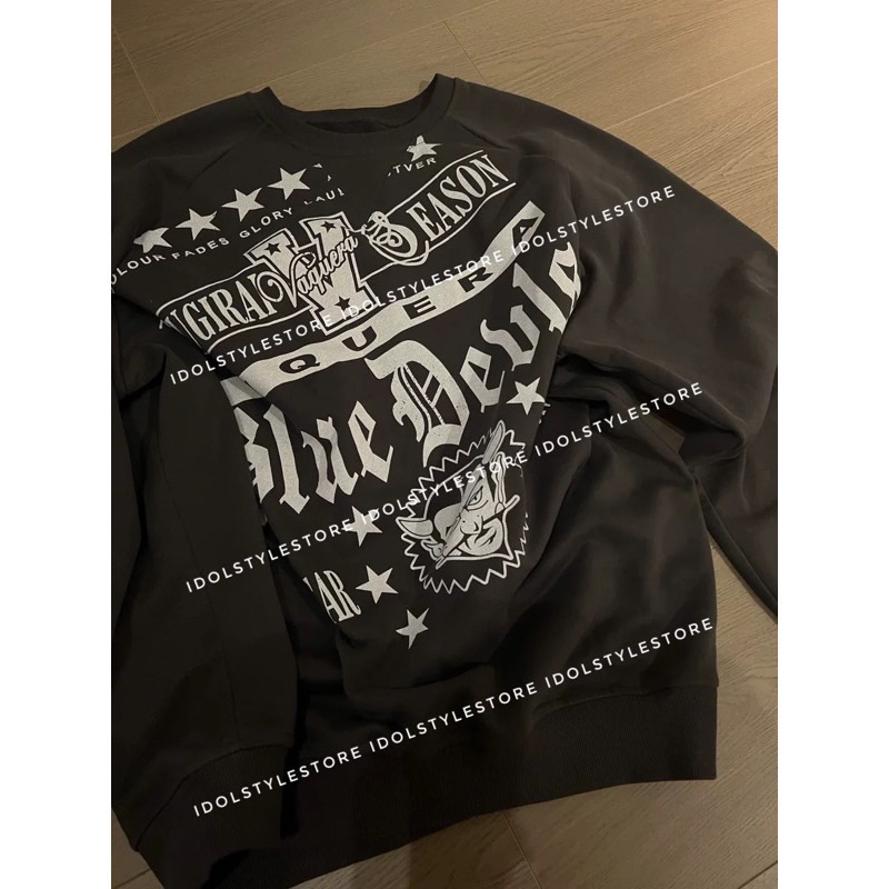 Áo nỉ Blue Rose Rosie Blackpink