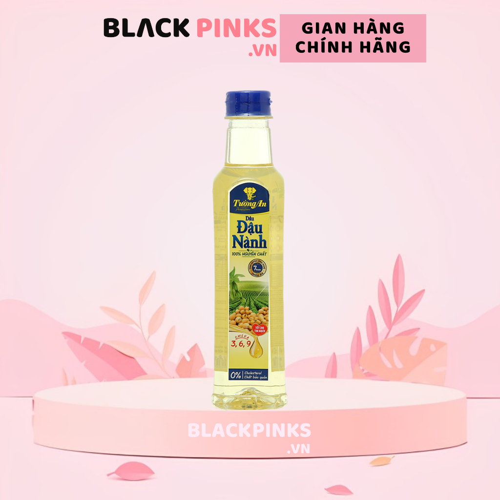 Dầu đậu nành 100% nguyên chất Tường An chai 400ml
