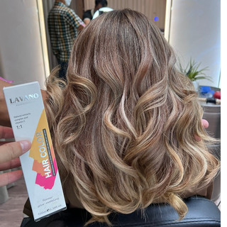 Màu nhuộm thời trang cân bằng và phủ bạc LAVANO ( tem trắng, sỉ salon )