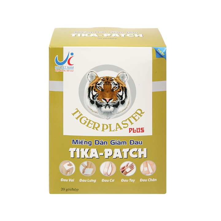 Miếng dán giảm đau con hổ Tika-Patch