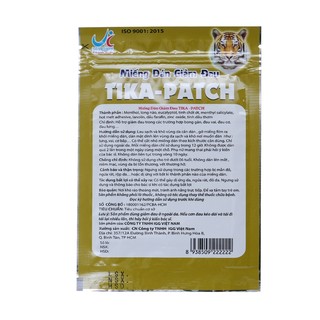 Miếng dán giảm đau con hổ Tika-Patch