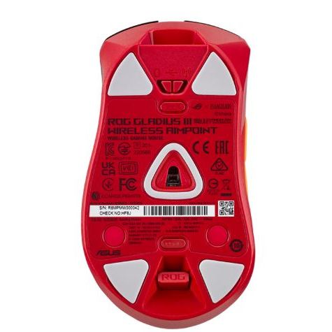 CHUỘT GAMING KHÔNG DÂY ASUS ROG GLADIUS III WL AP/EVA02 _ 90MP03F0-BMUA00