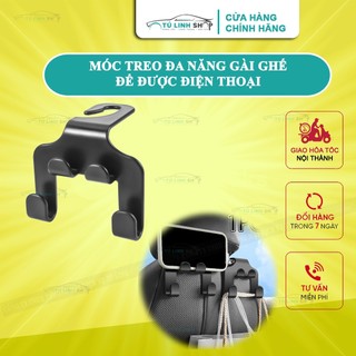 Móc treo đồ, treo áo, để điện thoại đa năng trên ô tô