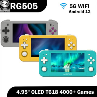Anbernic RG505 màn hình Oled đẹp cấu hình cao chạy android mượt, hỗ trợ game ps2 psp ps1 nds nes snes gba gbc | IZZYGAME