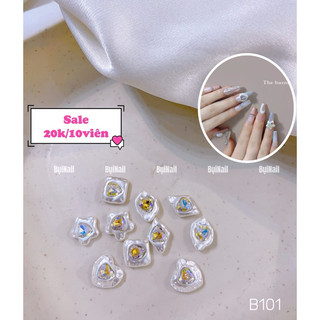 Sale charm đá xinh b101 set 10viên