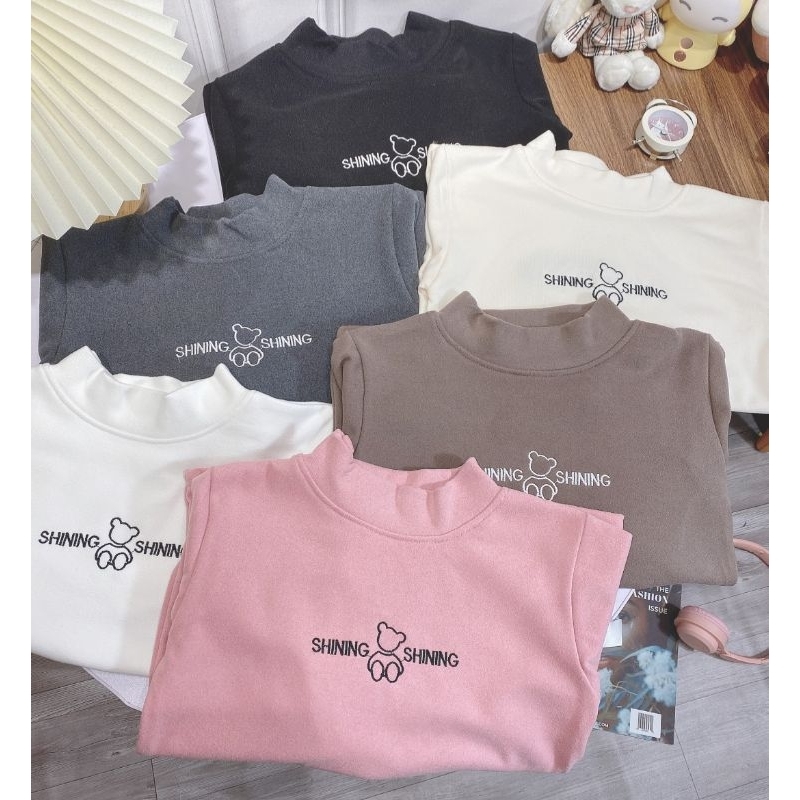 Áo nỉ giữ nhiệt bé trai bé gái size đại 20-35kg chất đẹp dày dặn