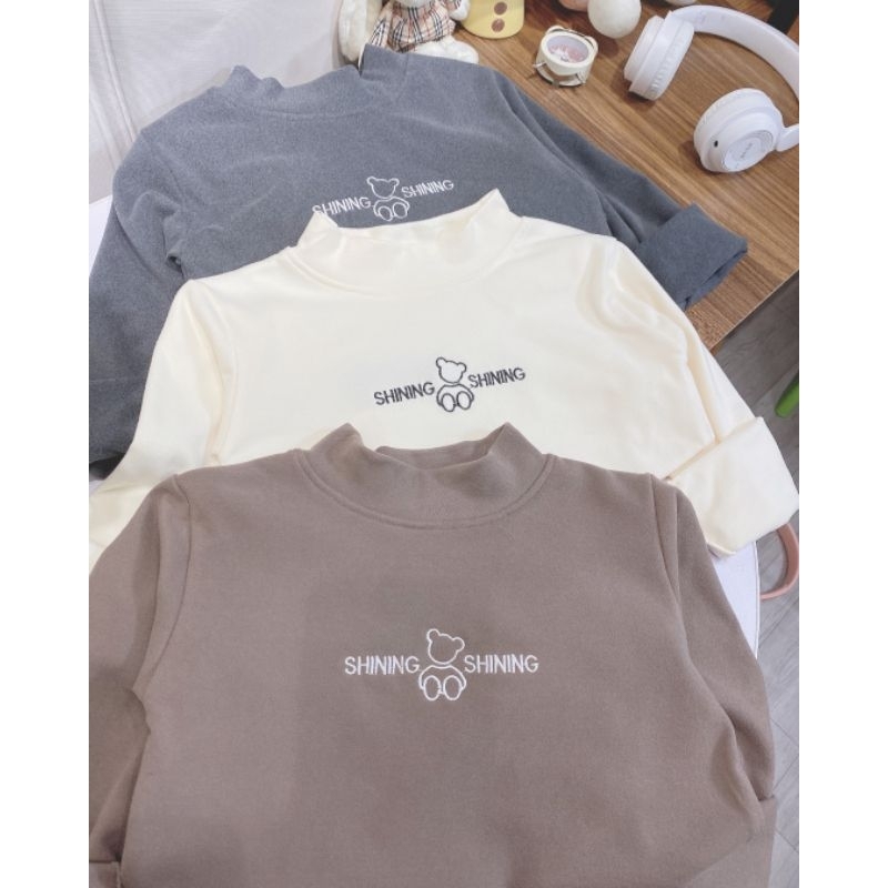 Áo nỉ giữ nhiệt bé trai bé gái size đại 20-35kg chất đẹp dày dặn