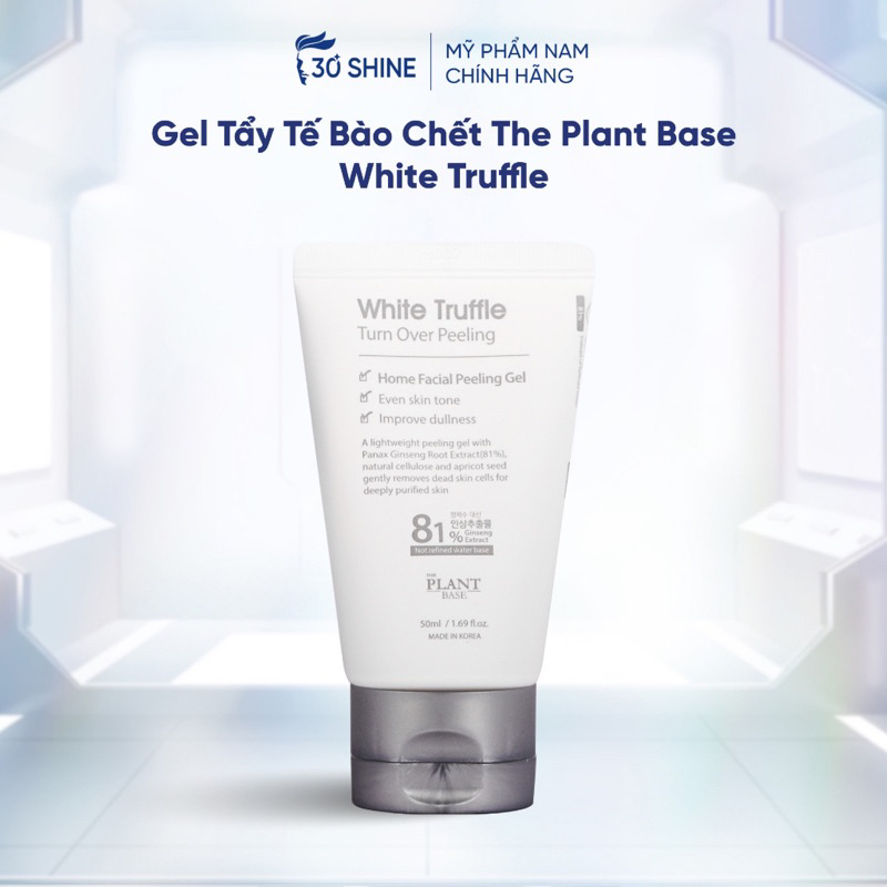Gel tẩy tế bào chết The Plant Base White Truffle HD Turn Over Peeling 50ml