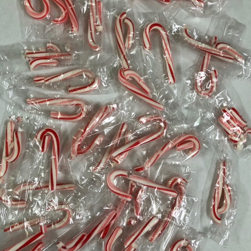 Kẹo gậy bạc hà Mini Brachs Peppermint - Mỹ