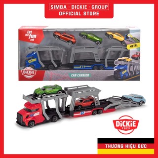 Bộ Đồ Chơi Xe Kéo Kèm 3 Ô Tô DICKIE TOYS Car Carrier 203745008 - Simba Toys Vietnam