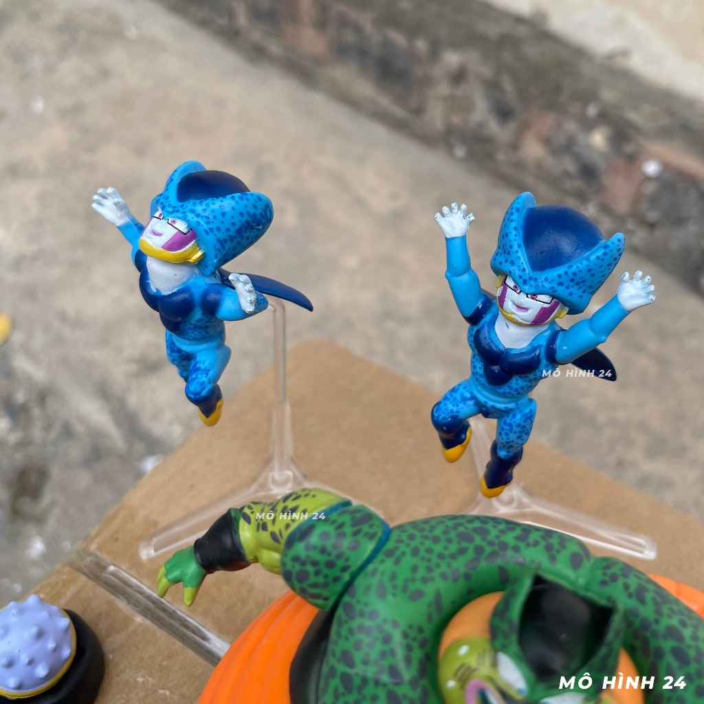 Bộ combo mô hình CELL HG all form tất cả hình dáng của Xên bọ hung Dragonball figure hiếm perfect form 1 form 2