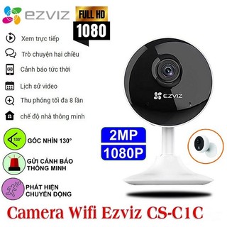 CAMERA WIFI IP EZVIZ C1C CS-C1C-D0-1D2WFR 1080P Full HD