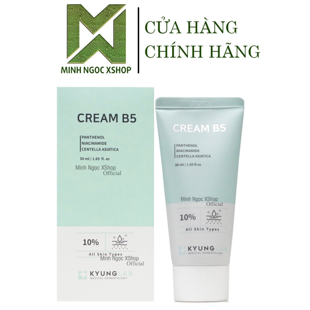 Kem dưỡng B5 10% KyungLab Cream B5 phục hồi làm dịu da 50ML