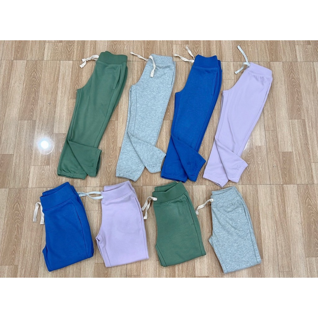 Quần joger bé gái vải da cá co giản dư xịn hãng G.ap