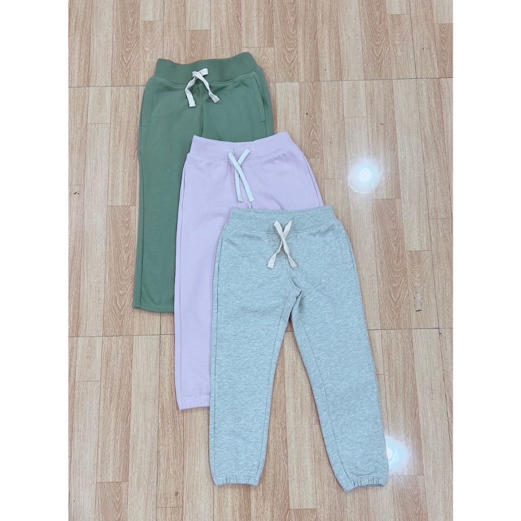 Quần joger bé gái vải da cá co giản dư xịn hãng G.ap