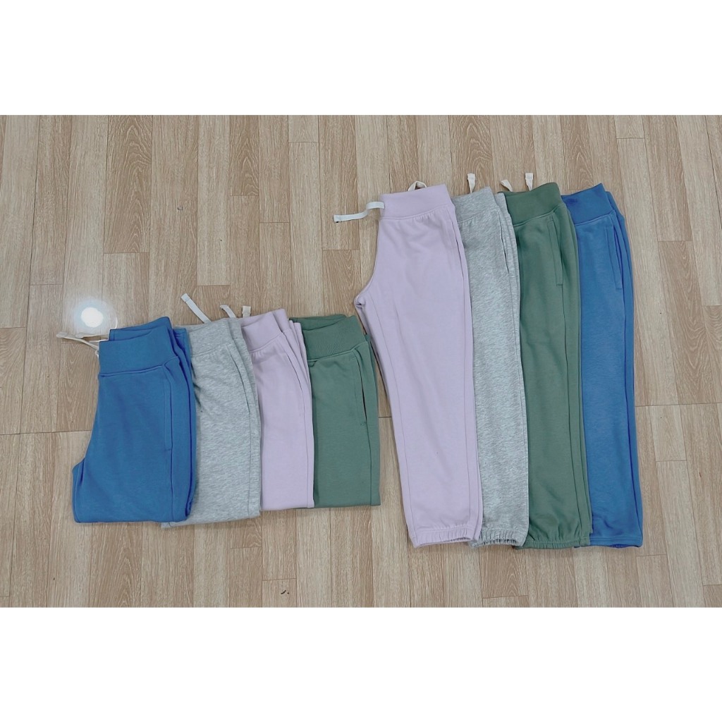 Quần joger bé gái vải da cá co giản dư xịn hãng G.ap