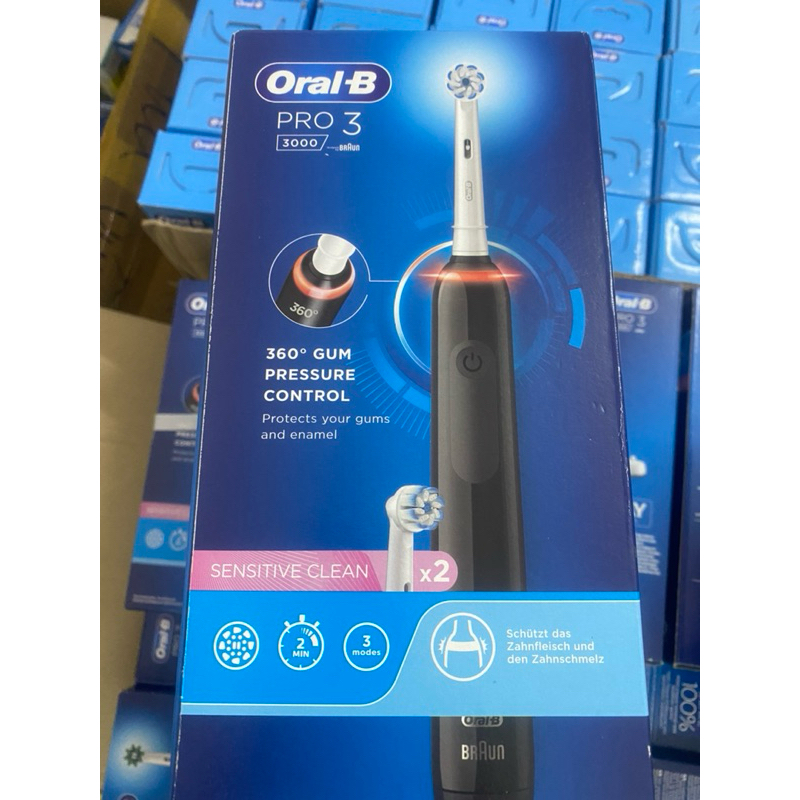 Bàn chải điện oral-b Pro3 3000 hàng made in Germany, bill đầy đủ