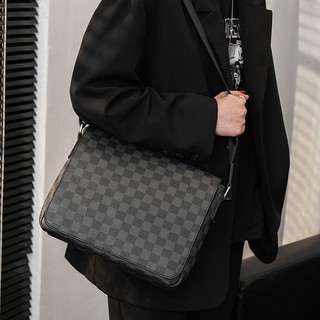 Túi đeo chéo nam caro kích thước lớn đi chơi, đi học Mys Bag - tx-0016
