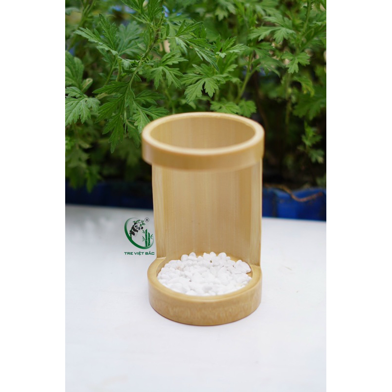 Giá pha cà phê bằng tre