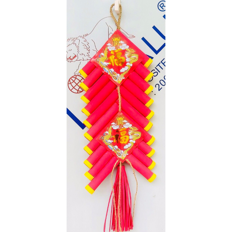 Pháo Mầm Non Trang Trí Tết Làm Bằng Xốp Dài 75cm 38K