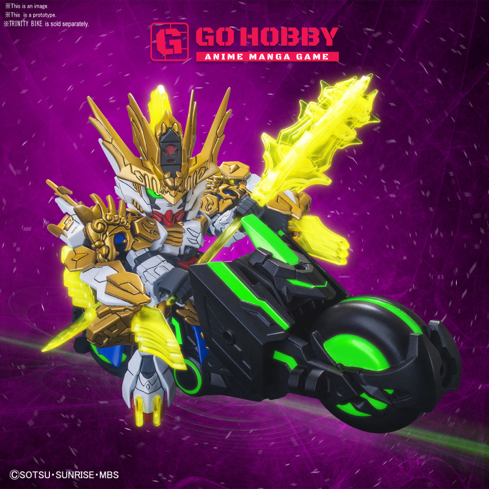 GUNPLA | SD Sangoku Soketsuden Machao Gundam Barbatos | Đồ chơi mô hình lắp ráp