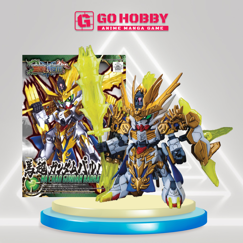 GUNPLA | SD Sangoku Soketsuden Machao Gundam Barbatos | Đồ chơi mô hình lắp ráp