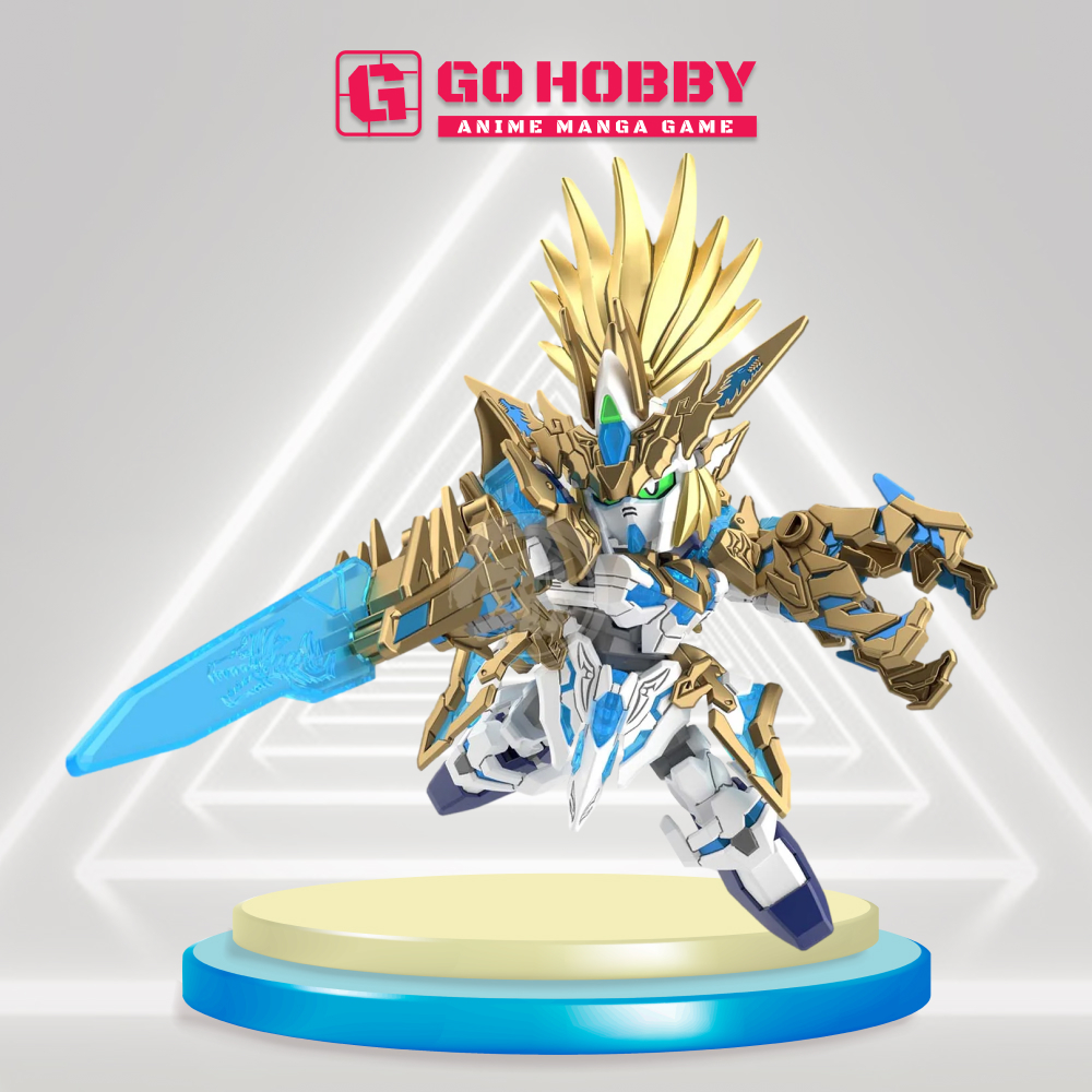 GUNPLA | SD World Heroes Liu Bei Longzun Unicorn Gundam | Đồ chơi mô hình lắp ráp