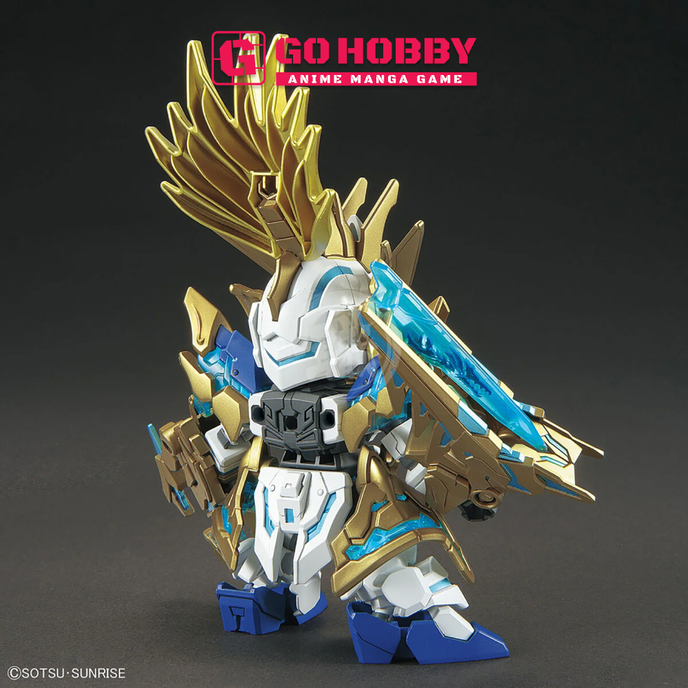 GUNPLA | SD World Heroes Liu Bei Longzun Unicorn Gundam | Đồ chơi mô hình lắp ráp