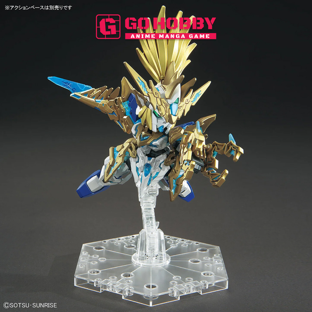 GUNPLA | SD World Heroes Liu Bei Longzun Unicorn Gundam | Đồ chơi mô hình lắp ráp
